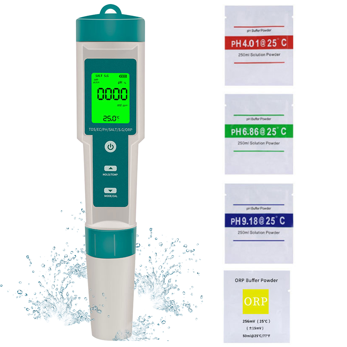Ph Up Down Solution - Digital PH Meter 7 In 1
