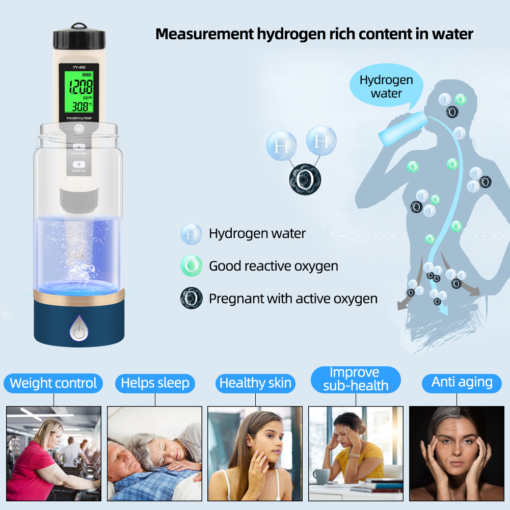 Ph Up Down Solution - Yieryi YY-400 4-In-1 Digital PH ORP