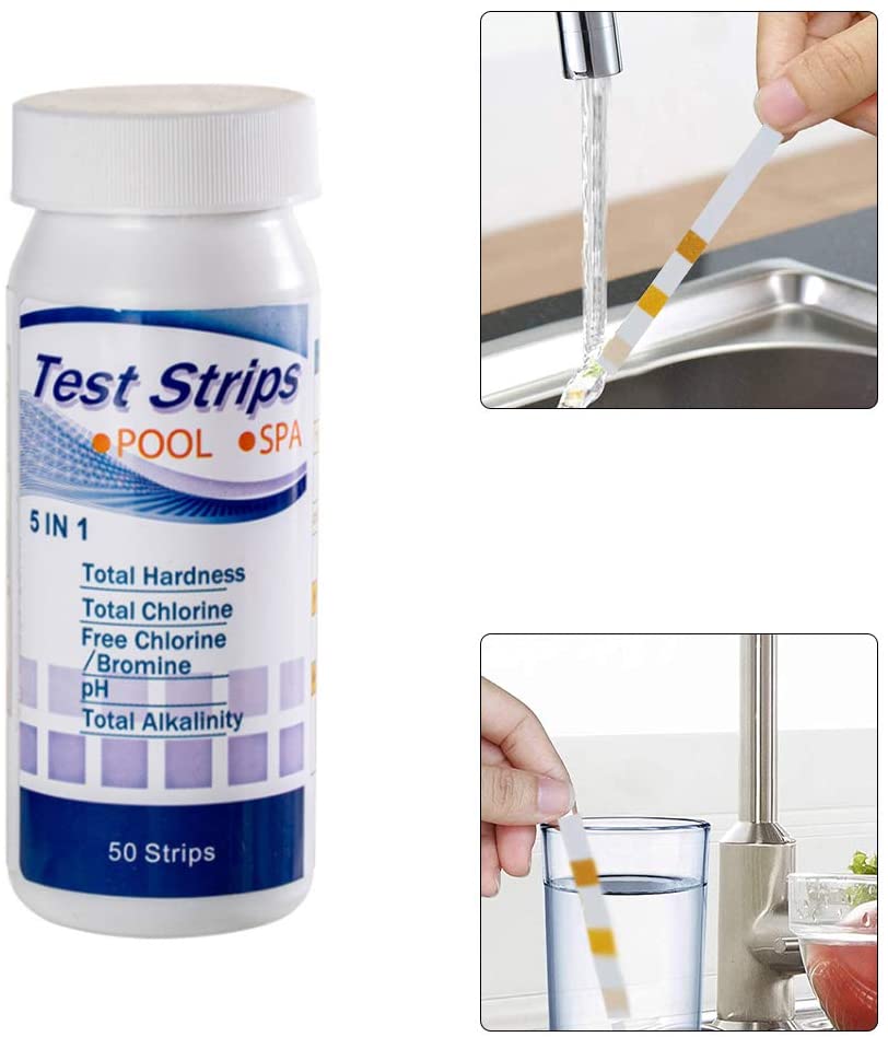 50pcs Multipurpose 5 in 1 Chlo - Ph Up Down Solution recension och pris