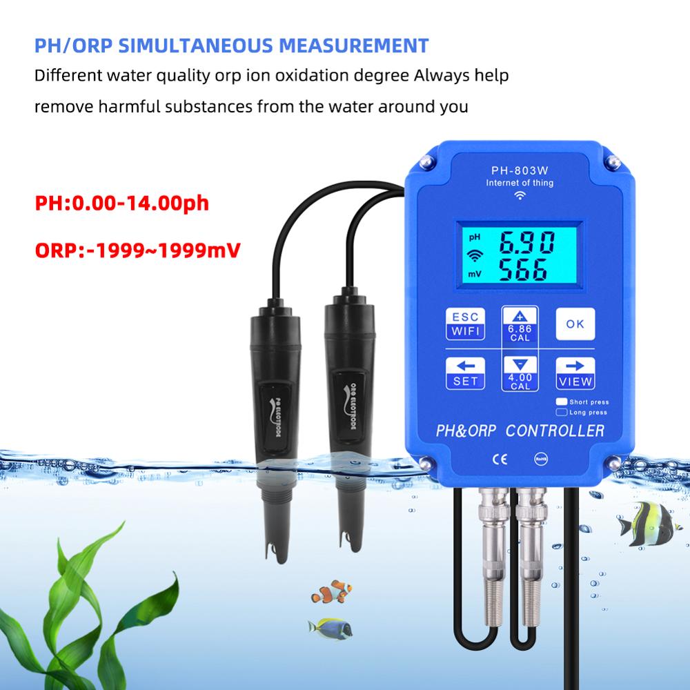 Yieryi Digital PH WiFi ORP Red - Ph Up Down Solution recension och pris