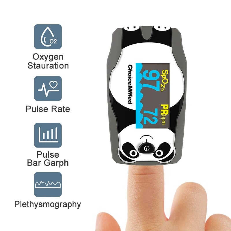 ChoiceMMed Pediatric Finger Pu - Do Oxygen Meter recension och pris