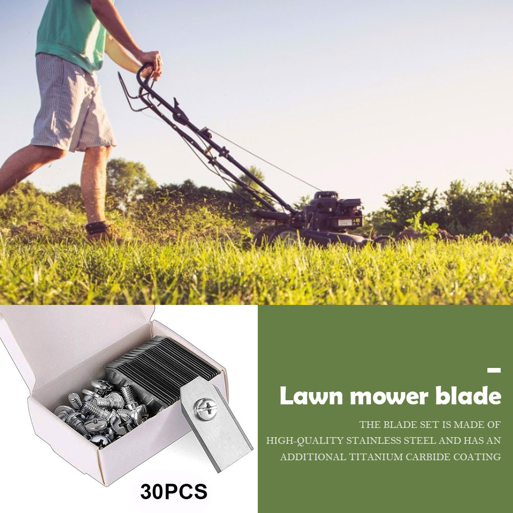 18/30PCS Lawn Mower Cutting Bl - Urban Farming Kit recension och pris