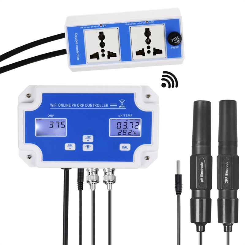 Tuya WiFi 3-in-1 PH ORP Temp C - Ph Up Down Solution recension och pris