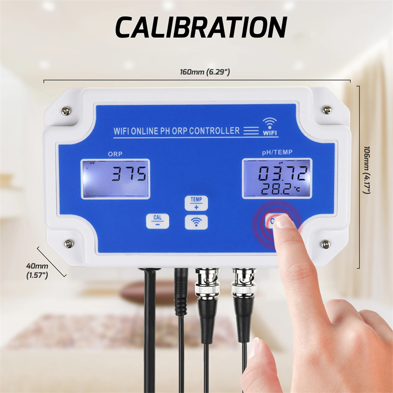 Tuya WiFi 3-in-1 PH ORP Temp C - Ph Up Down Solution recension och pris