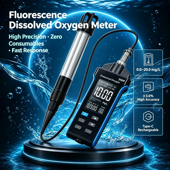 HoldPeak Fluorescence Dissolve - Do Oxygen Meter recension och pris