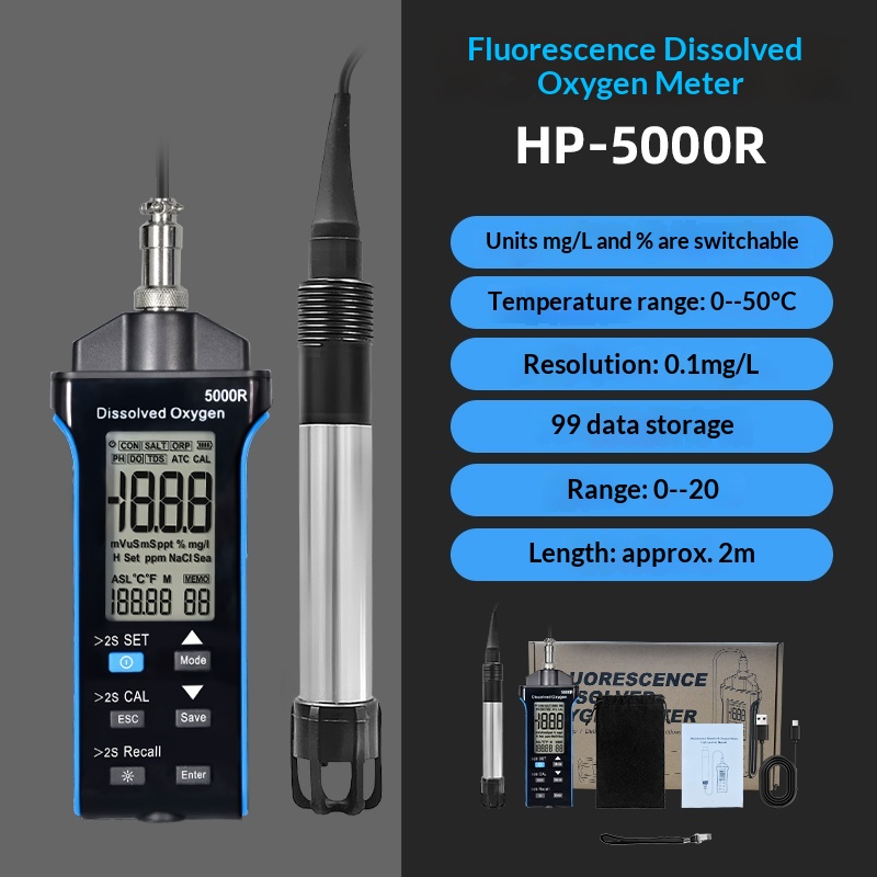 HoldPeak Fluorescence Dissolve - Do Oxygen Meter recension och pris