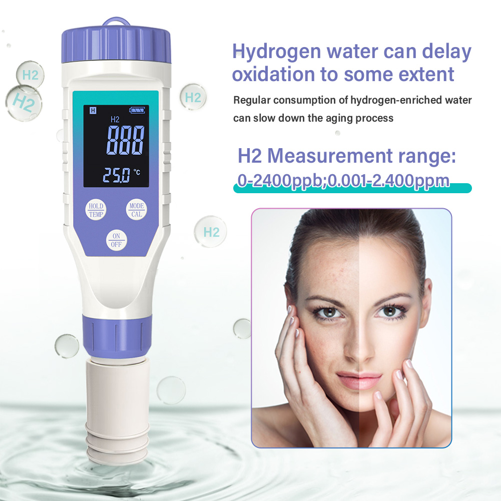 YAGO Hydrogen Water Tester 7-i - Ph Up Down Solution recension och pris